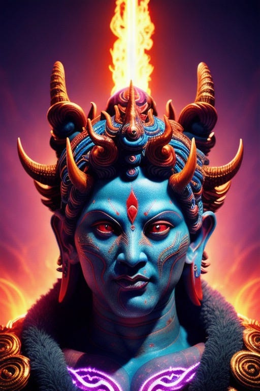 Gods, Supreme being, evil, samsara, demigods, monsters, epic battle ...