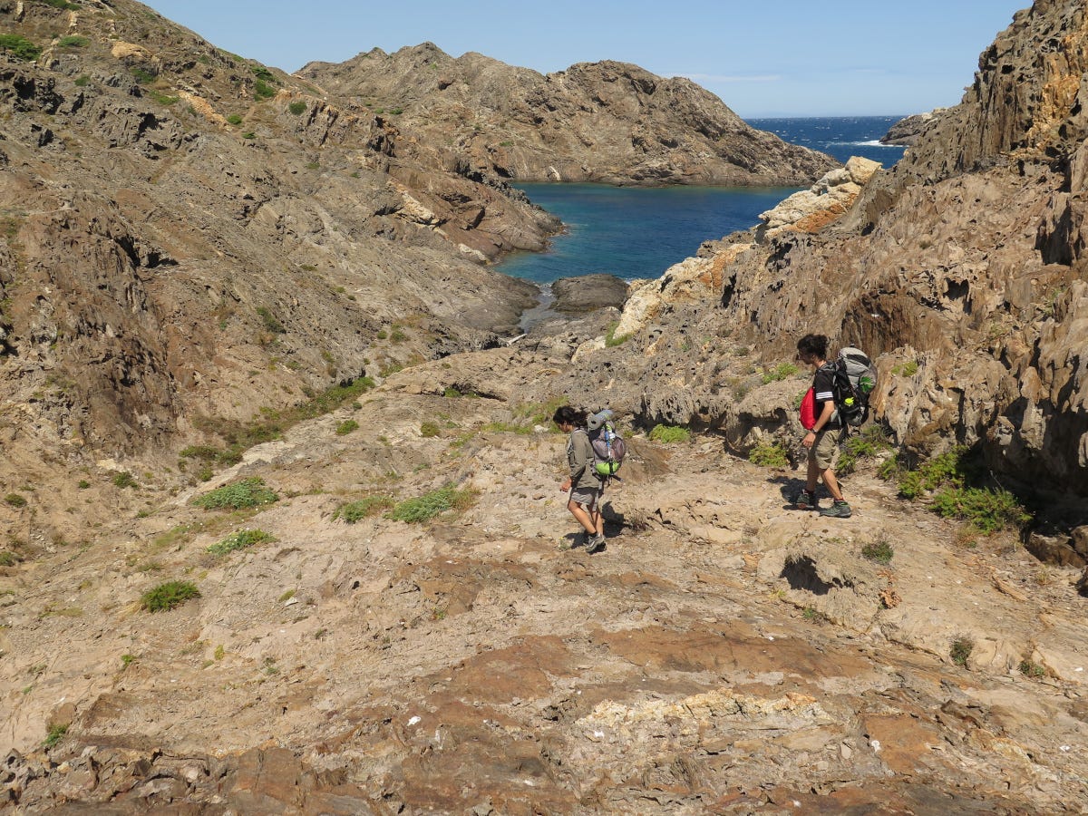 Rutas en Punta de Cap de Creus. / Foto: Eduardo Azcona