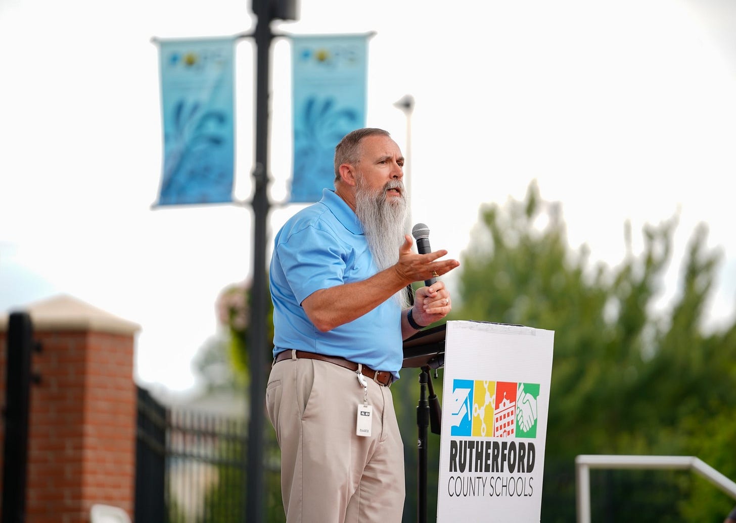 May be an image of ‎1 person and ‎text that says '‎대 Fea T45 ن ለክ RUTHERFORD COUNTYSCHOOLS COUNTY SCHOOLS‎'‎‎