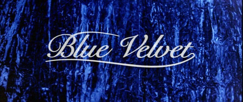Blue Velvet title - Fonts In Use