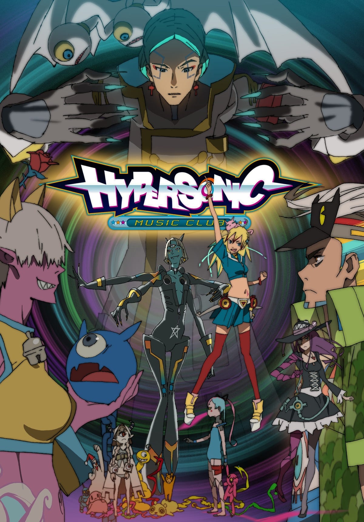 HYPERSONIC Music Club - The Lost Anime I Wrote!