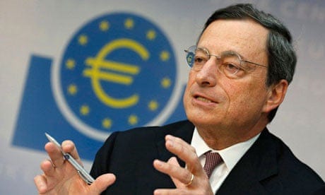Euro is irreversible, declares European Central Bank president Mario Draghi | Eurozone crisis | The Guardian