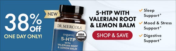 Get 38% Off on 5-HTP with Valerian Root & Lemon Balm