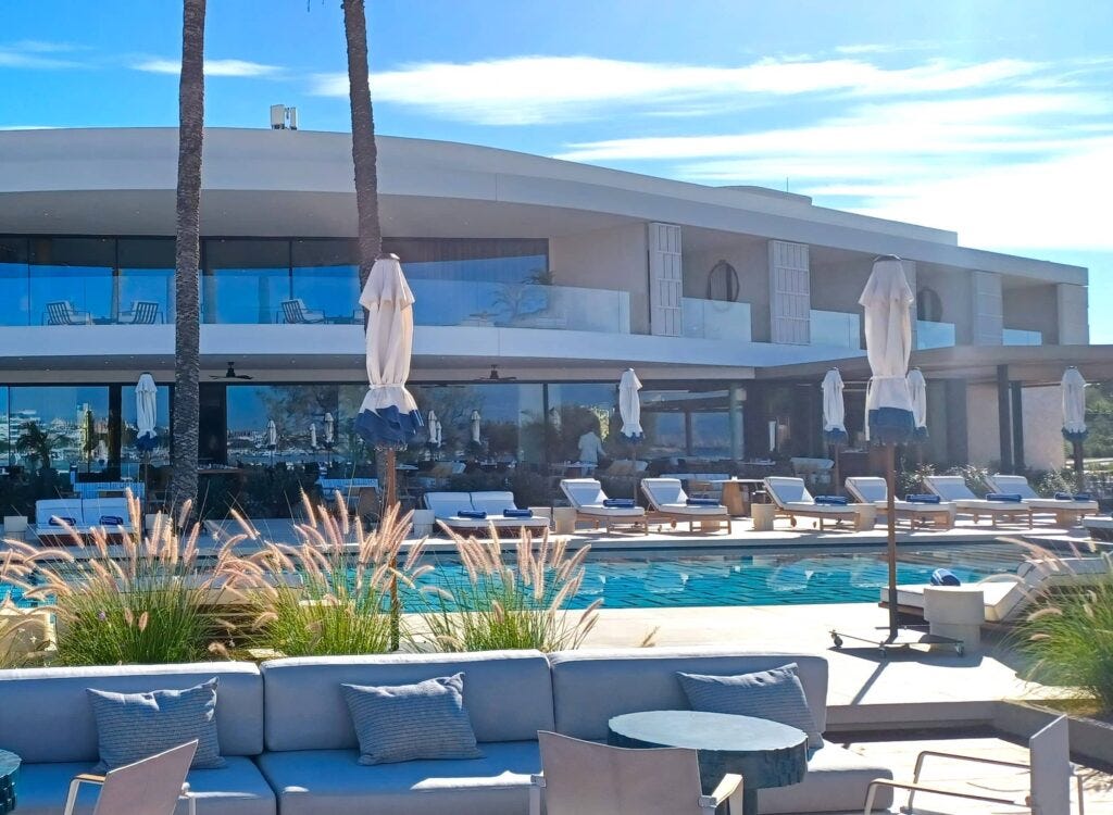The One&Only Aesthesis resort at Glyfada, Greece.