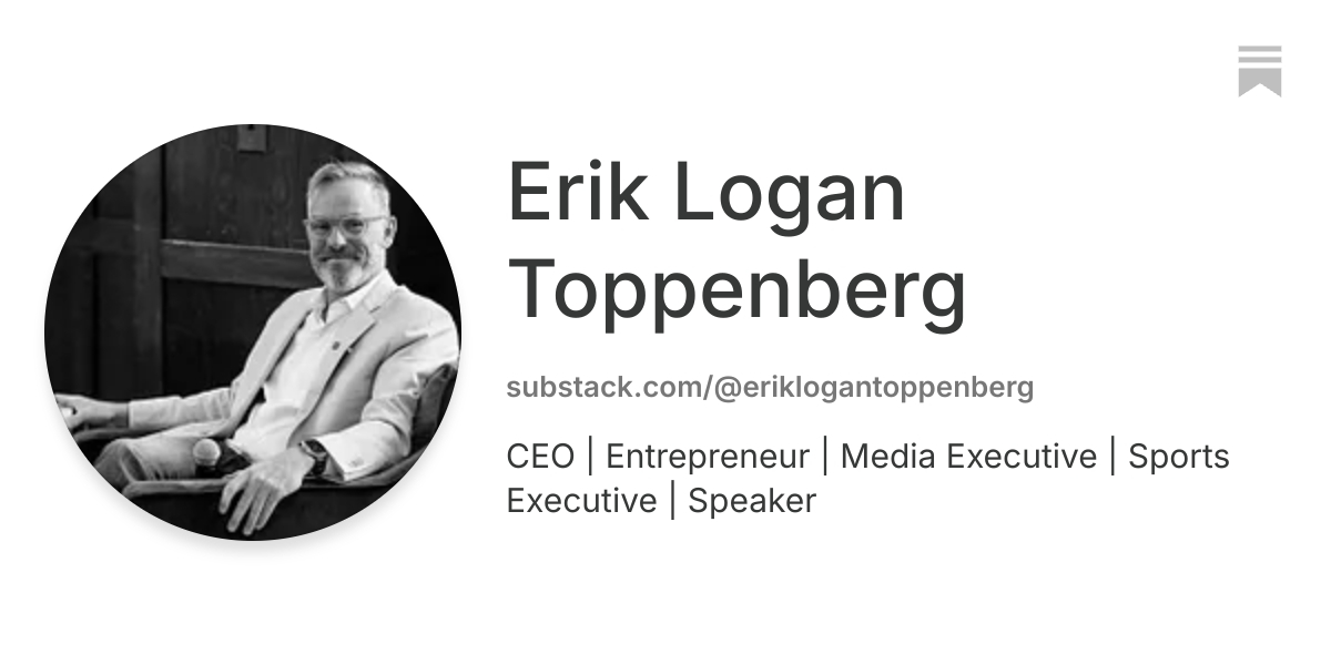 Erik Logan Toppenberg | Substack
