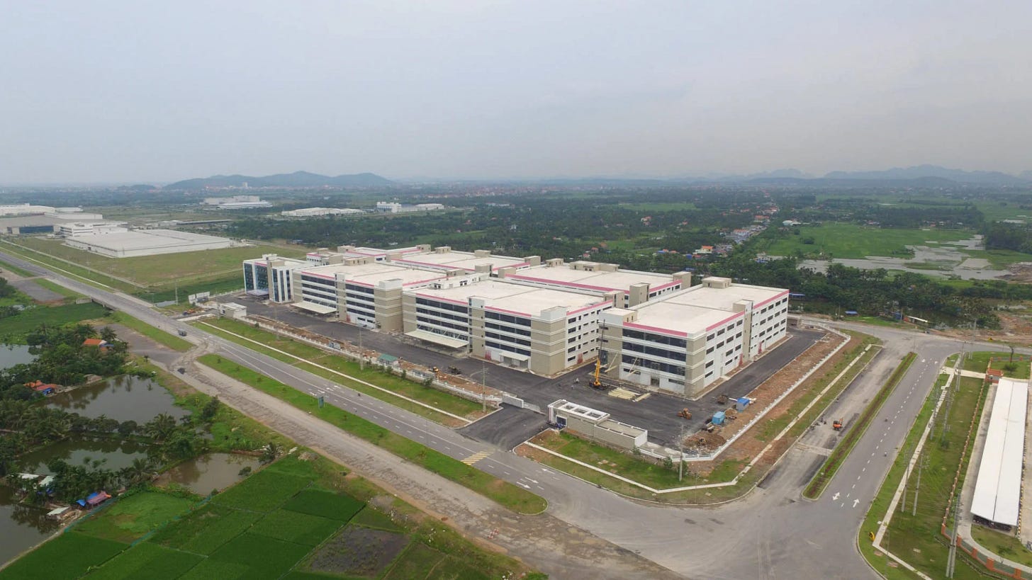 Regina Miracle International Factory - Design & Build Vietnam