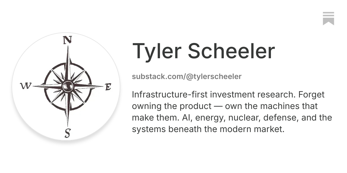 Tyler Scheeler | Substack