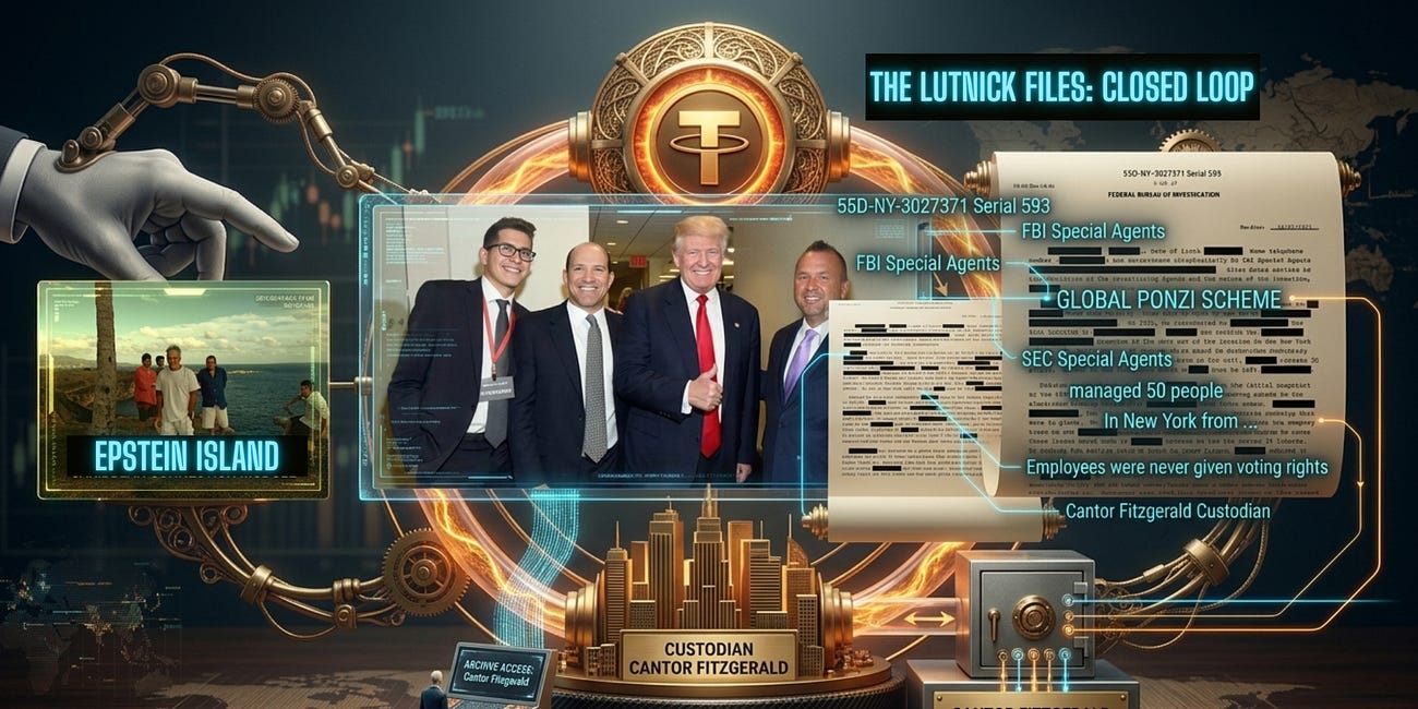 Exclusive: Tether Owns the Lutnick Empire