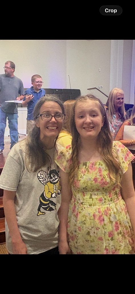 A few pics of my baby receiving her EOY awards, including the Mountain Mover Award.