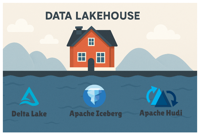 Data Lakehouse: Presenting the popular open table formats.
