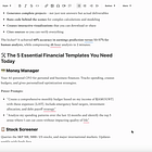 🚀 The Ultimate Perplexity Labs Playbook: 200+ Financial Analysis Use Cases That'll Transform Your Workflow