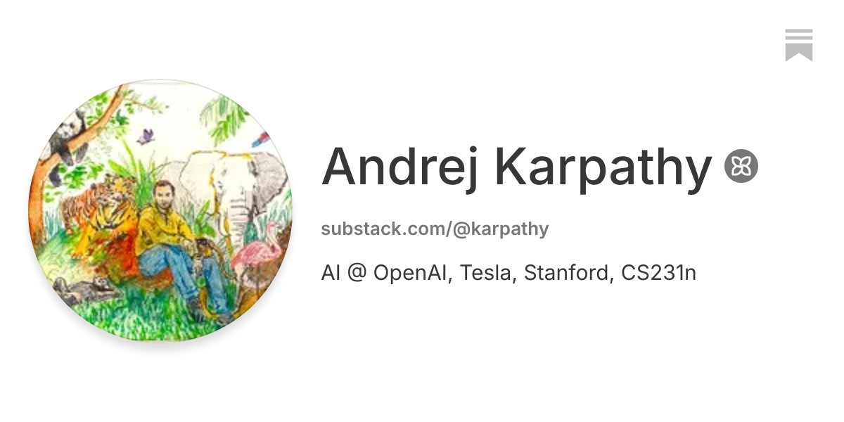 Andrej Karpathy | Substack