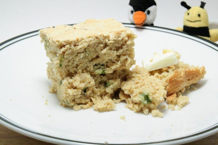 Kitty Litter Cornbread Finished Kitty Litter Cornbread Finished