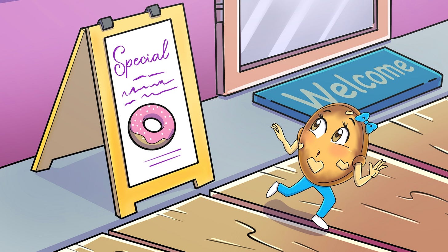 Nora Escapes the Bakery, Illustrated by Brandon D. Gunning