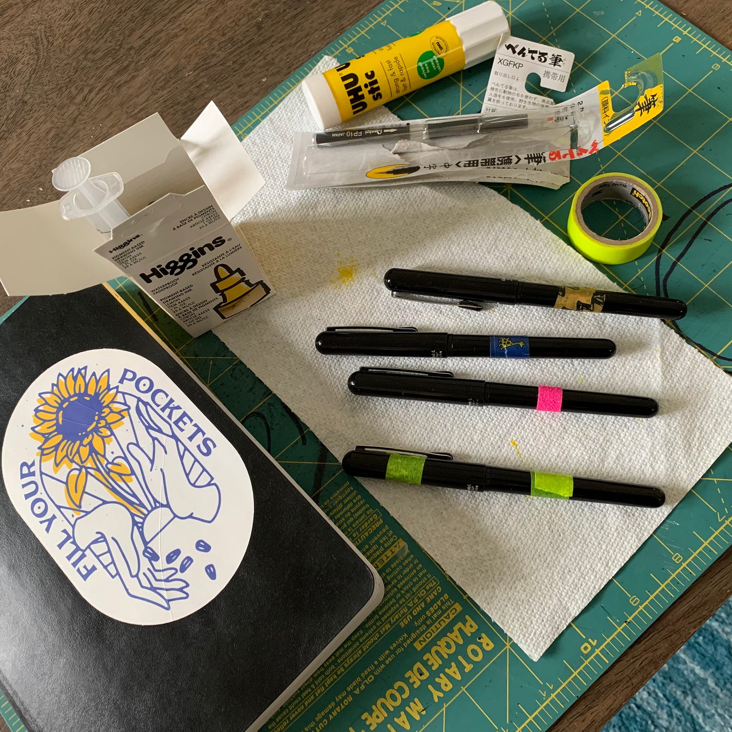 How I make color brush pens - Austin Kleon