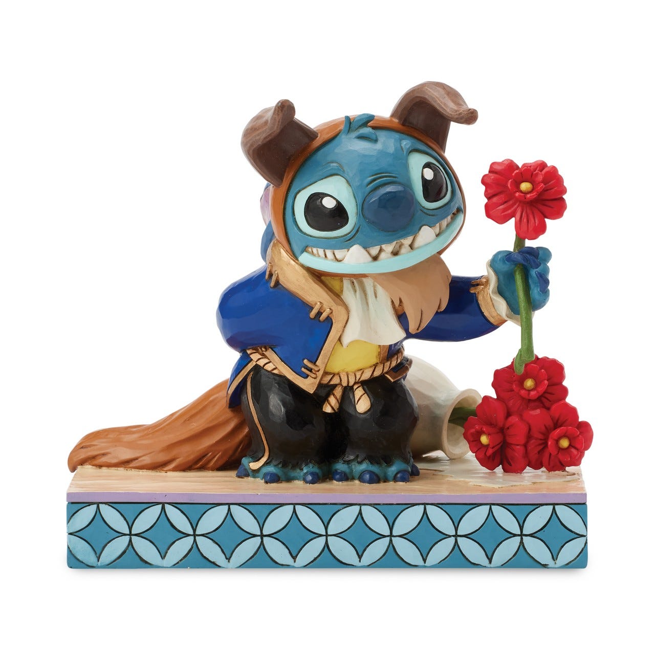 Stitch ''Beauty and the Stitch'' Figure by Jim Shore – Lilo & Stitch – Beauty and the Beast Stitch ''Beauty and the Stitch'' Figure by Jim Shore – Lilo & Stitch – Beauty and the Beast