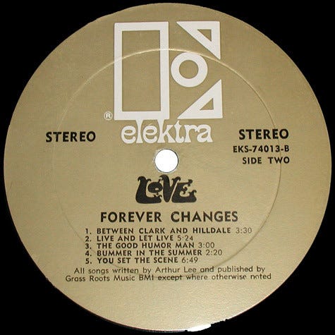 Forever Changes, Secondary, 4 of 5