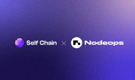 NodeOps X Self Chain NodeOps X Self Chain