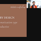Productivity by Design | How to tap into your motivation type to get sh*t done