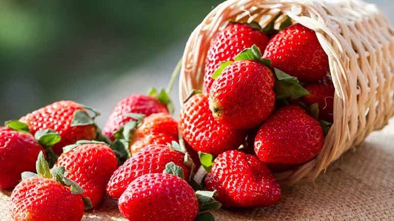 pesticides on strawberries