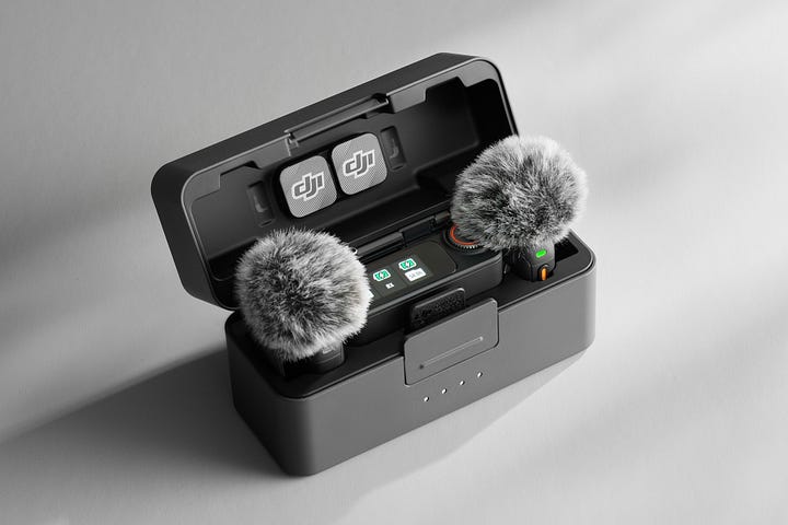 DJI Mic 3 wireless microphone system