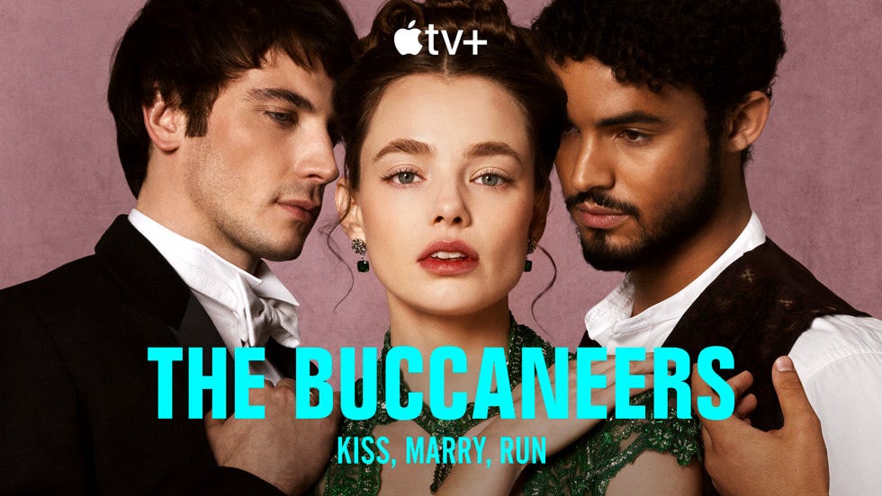 “The Buccaneers” key art
