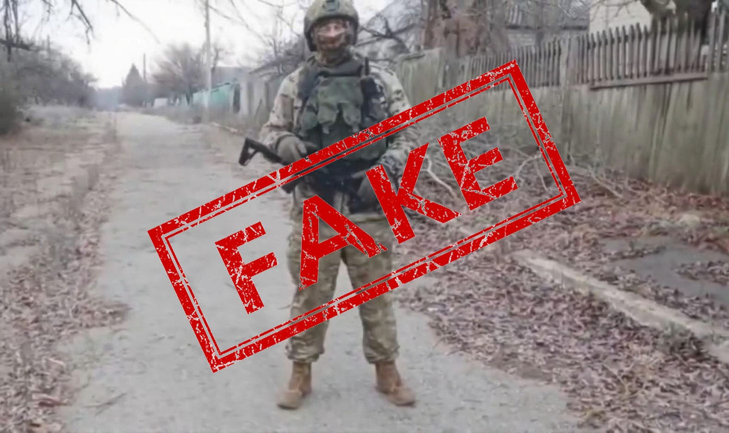 Fake Kupiansk: Russian Troops Misrepresent Rear Village as Captured City