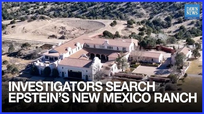 New Mexico Investigators Search Jeffrey Epstein’s Former Ranch Amid Abuse  Probe | Dawn News English