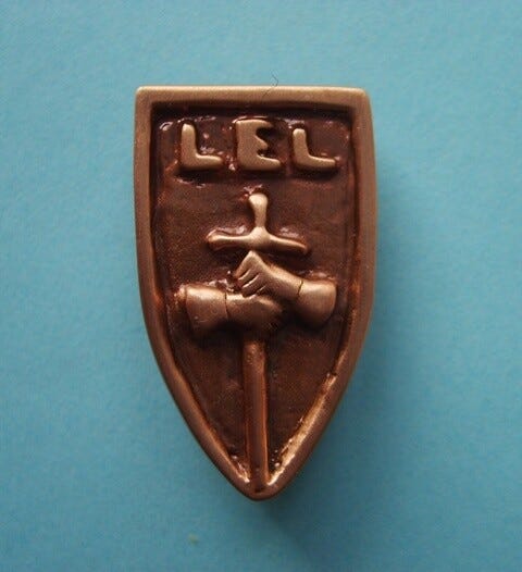 League of Empire Loyalists badge