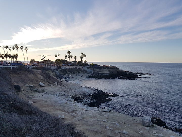 La Jolla Cove in San Diego