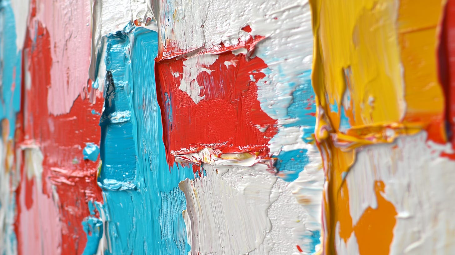 Paint kisses poetry , the power of poetry