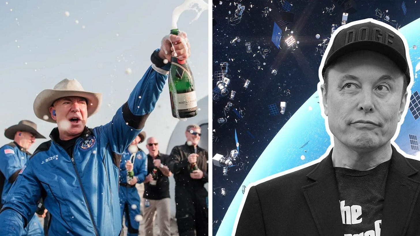 Bezos vs Musk: Space race heats up with new orbital data center push