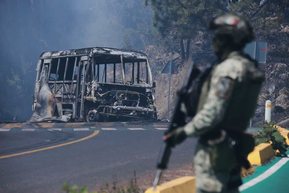 Mexico fears more violence after army kills cartel leader 'El Mencho' : NPR
