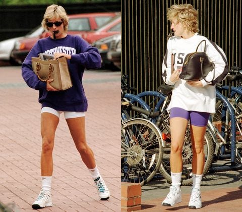 Princess Diana Bike Shorts - Kim Kardashian West Bike Shorts