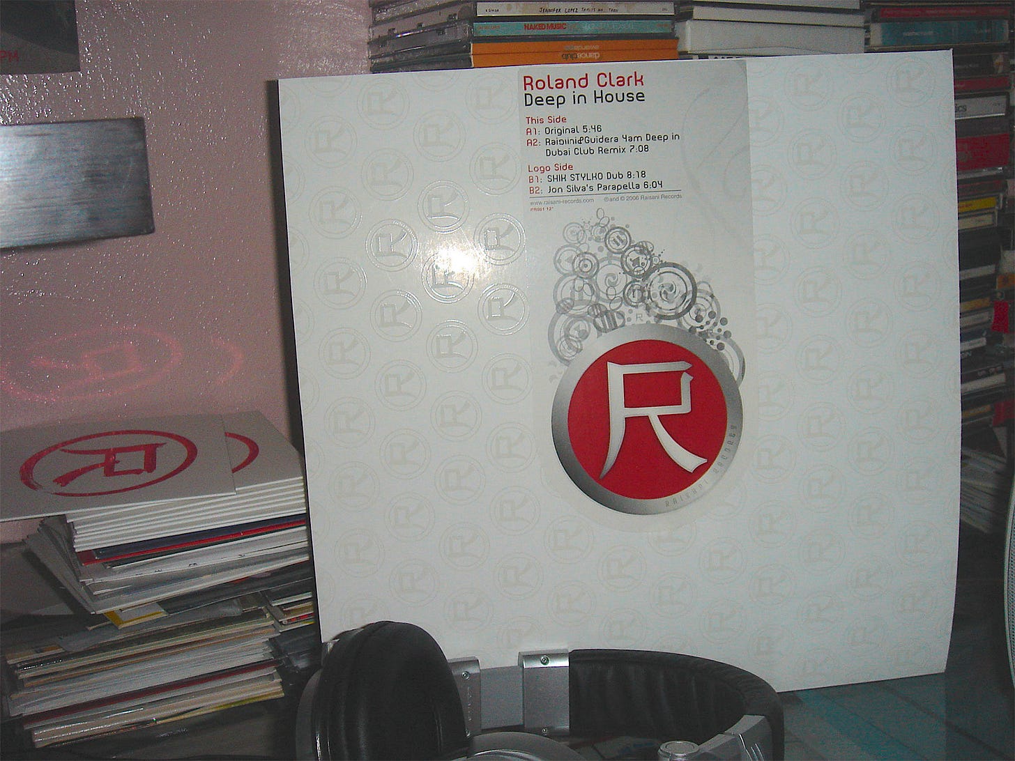 Vinyl record of Roland Clark
