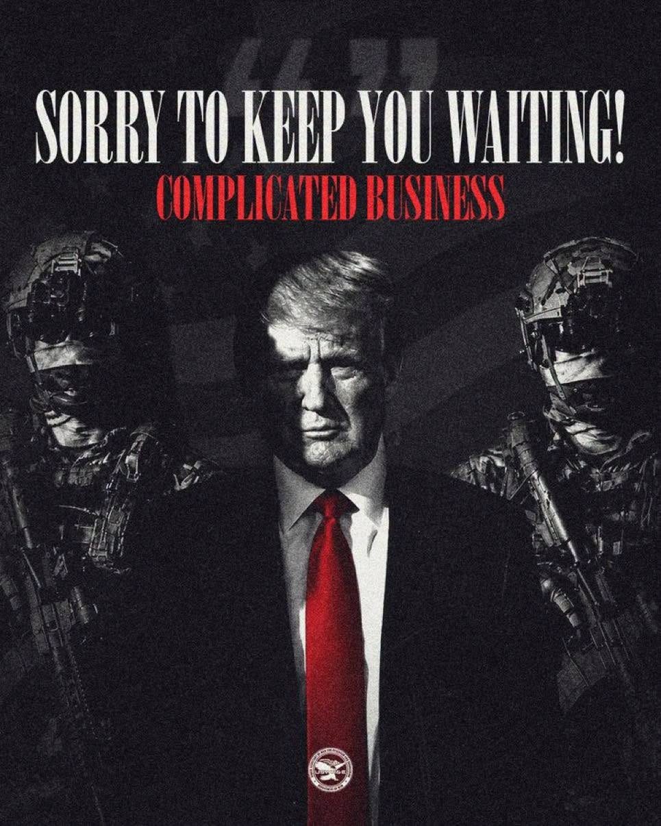 May be an image of text that says 'SORRY TO KEEP YOU WAITING! COMPLIO ATED BI SINESS'