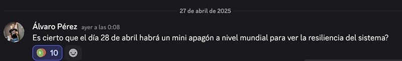 apagón planeado