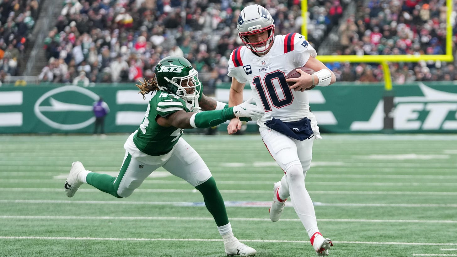 Jets Ripped by Fans as Drake Maye Builds MVP Buzz, Patriots Dominate in NFL Week 17 Jets Ripped by Fans as Drake Maye Builds MVP Buzz, Patriots Dominate in NFL Week 17