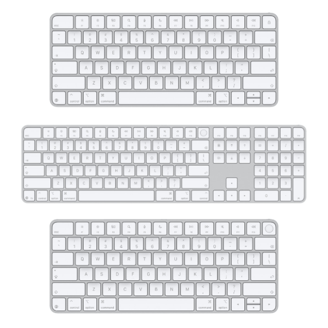 Apple's updated Magic Keyboards Apple's updated Magic Keyboards