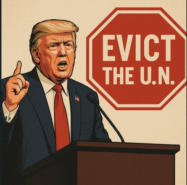 Trump UN illustration