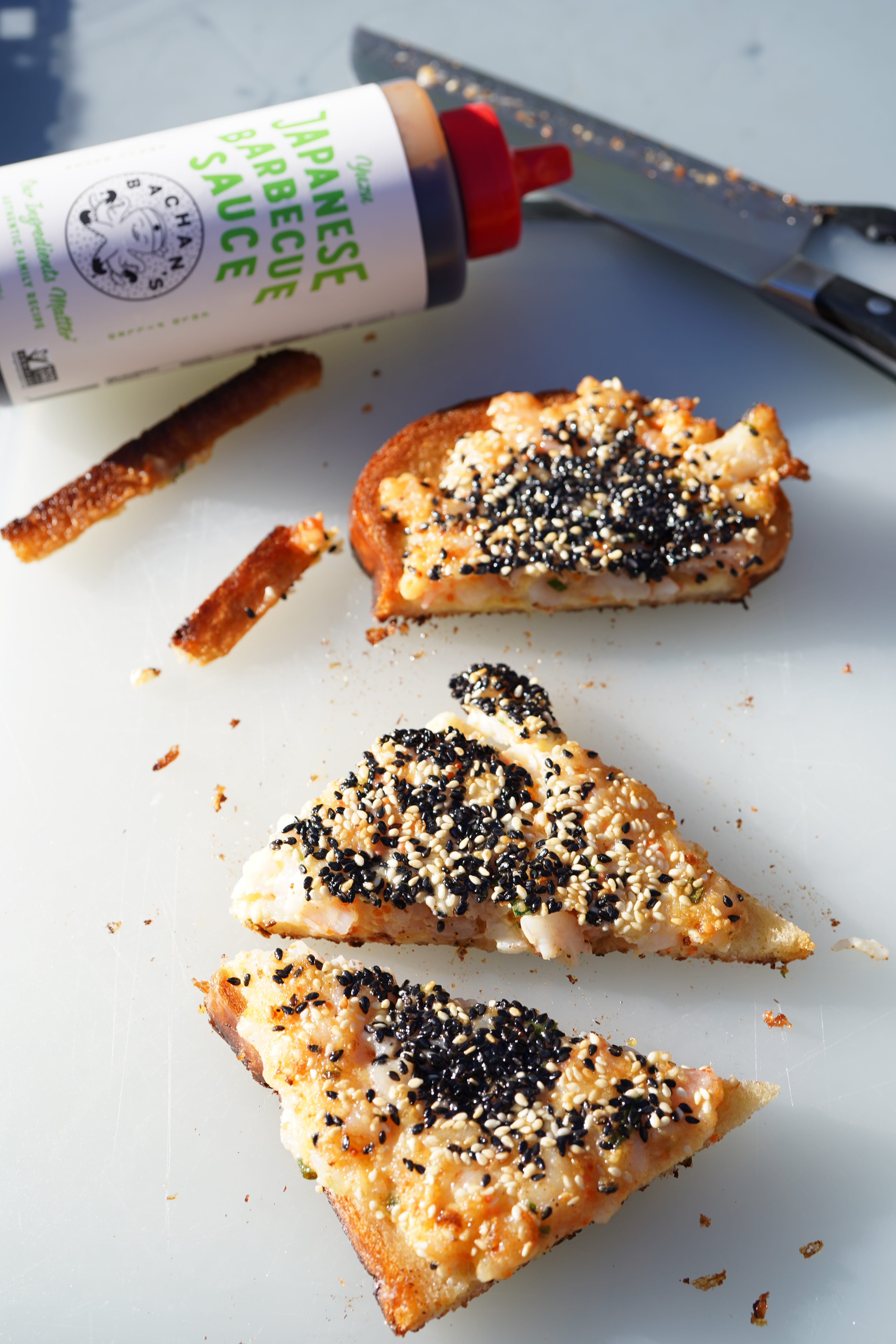 the best HK shrimp toast recipe (蝦多士) - by Kat Lieu