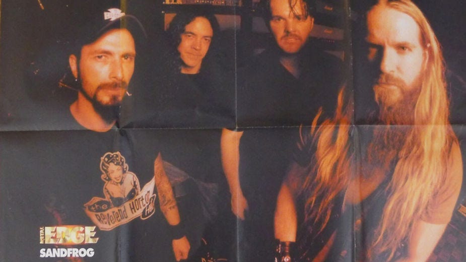 Scott Spiezio's band Sandfrog featuring Zakk Wylde