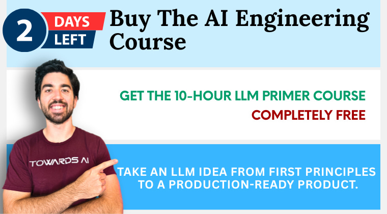 Our holiday gift for builders disappears at the new year. - AI news coverage from Towards AI Newsletter in Technology