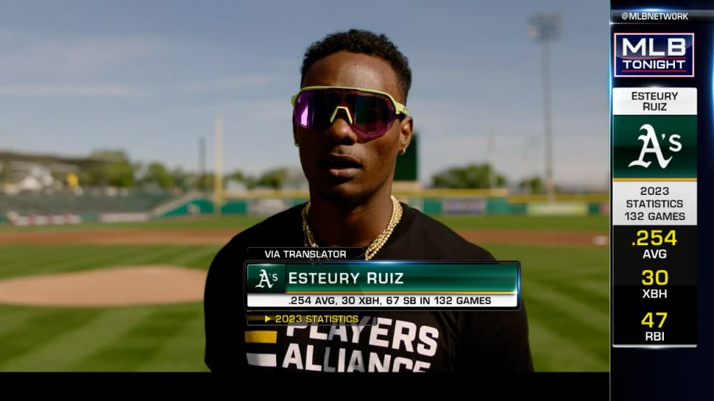 Esteury Ruiz headed back to Minor Leagues