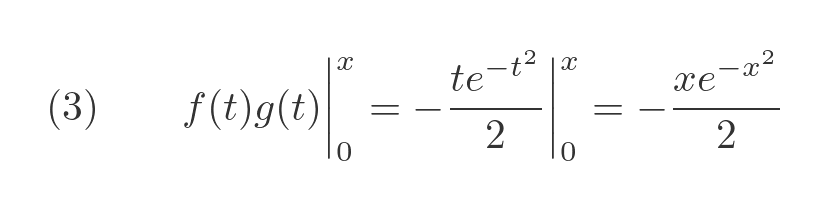 Example integral