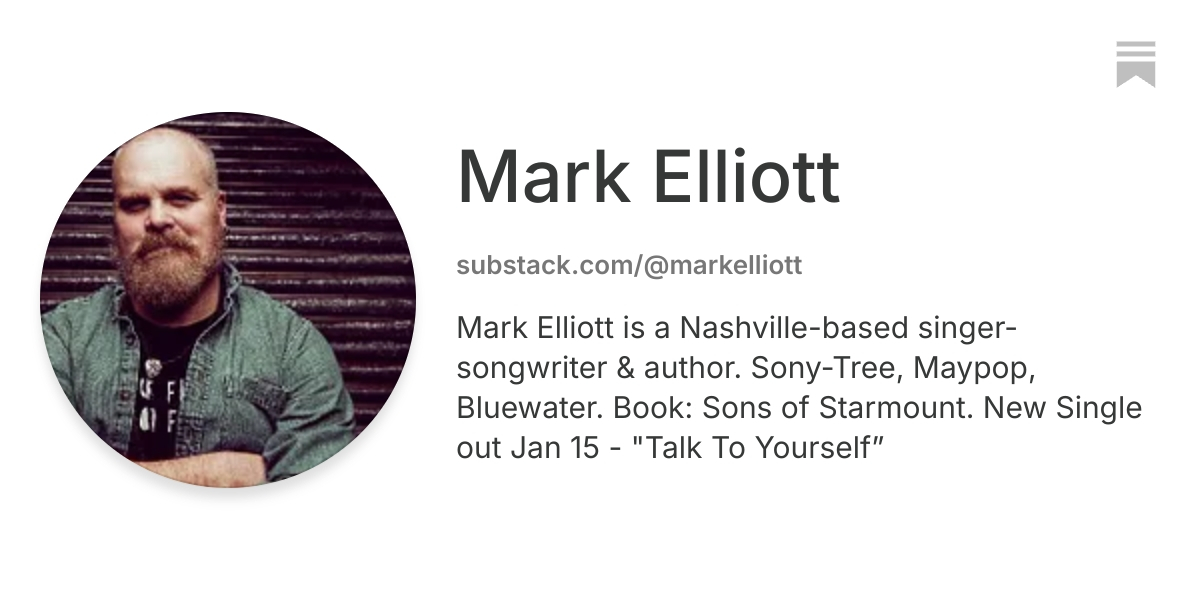Mark Elliott | Substack