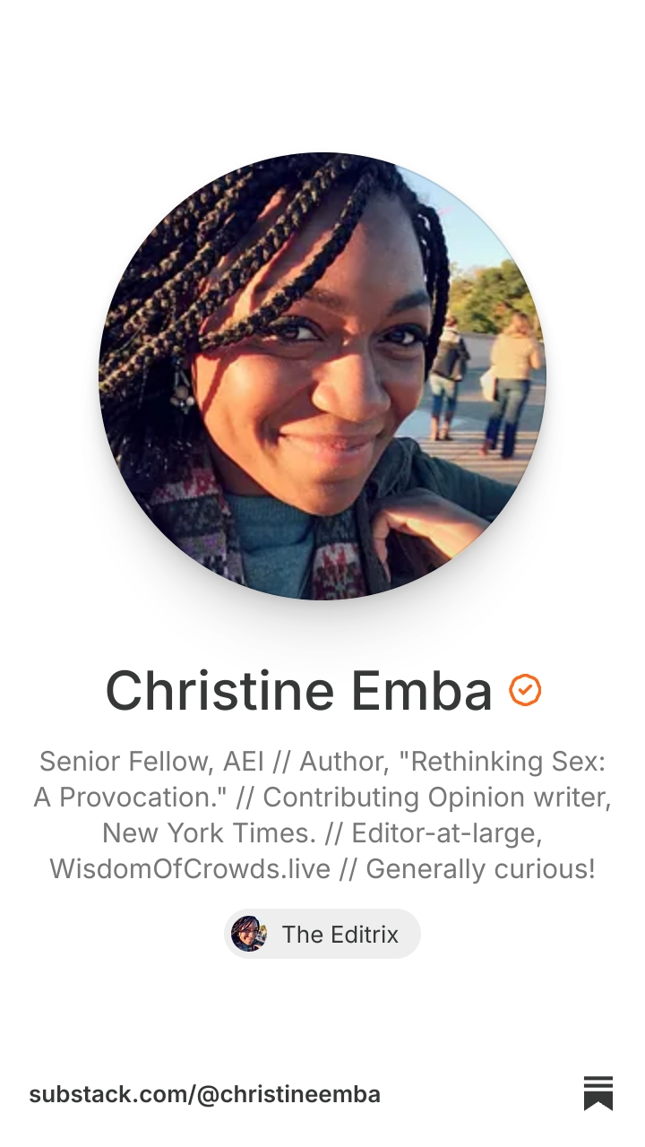 Christine Emba | Substack