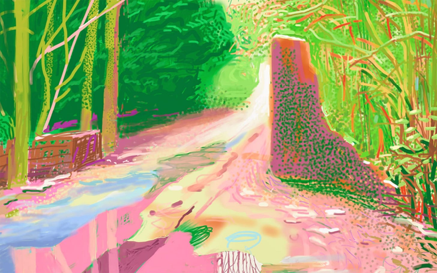 Auction of the Week: Early David Hockney iPad Drawing Sets New Record -  Galerie Magazine