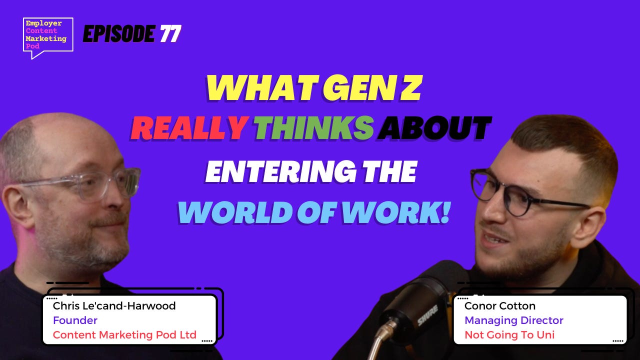 We asked Gen Z what they really think about entering the world of work... We asked Gen Z what they really think about entering the world of work...
