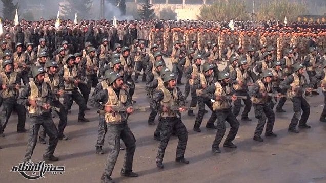 Jaysh al-Islam graduation ceremony, 2015 Jaysh al-Islam graduation ceremony, 2015